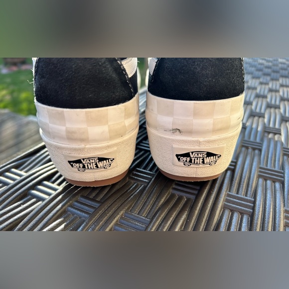 HP Vans Sk8-Hi Shoe Black Suede & Canvas. Men’s size 4, Women’s size 5 1/2. - Picture 5 of 7